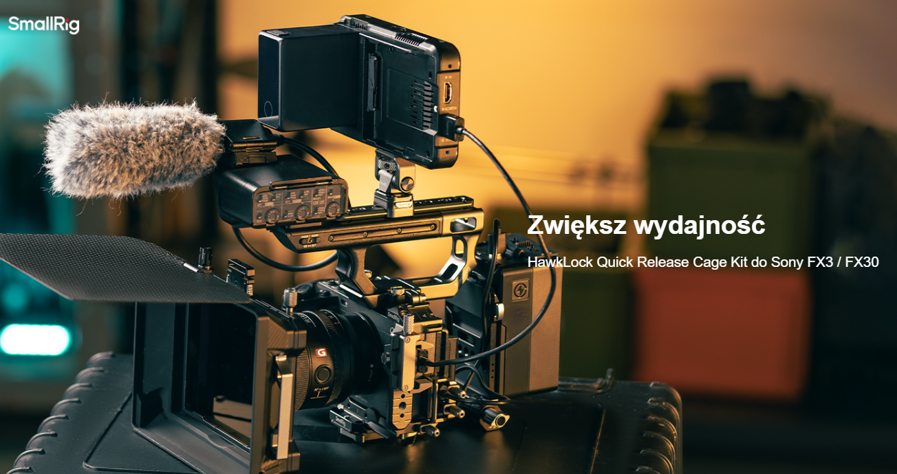 SMALLRIG Zestaw Czarnych Dyfuzyjnych FiltróW Magnetycznych